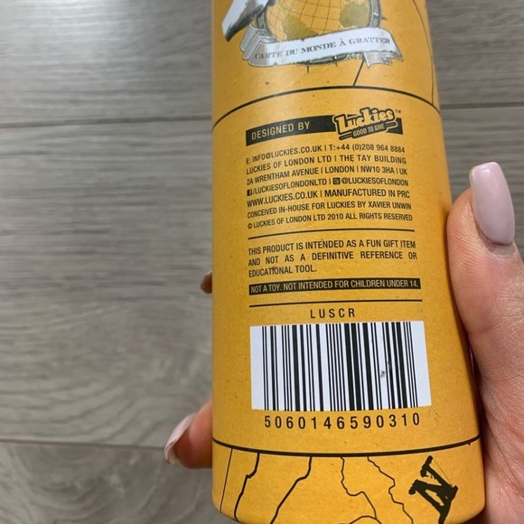 Luckies of London Scratch Map - Picture 7 of 11